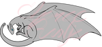 Dragon Template (commissioned by J. Ellinger) by VenusRain