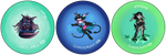 Stardragon Button Designs by VenusRain