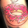 donut tattoo