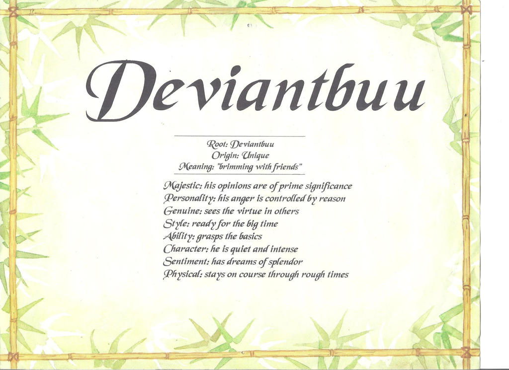 about Deviantbuu by deviantbuu427 on DeviantArt