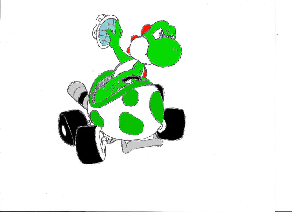racer yoshi 2 by deviantbuu427 on DeviantArt