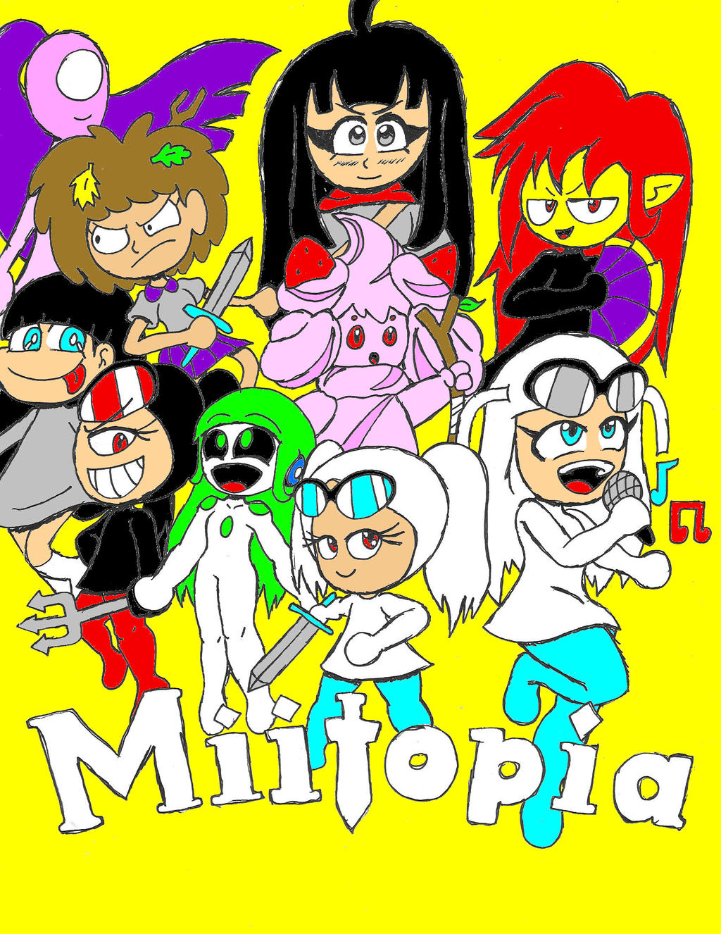Miitopia Poster Art by deviantbuu427 on DeviantArt