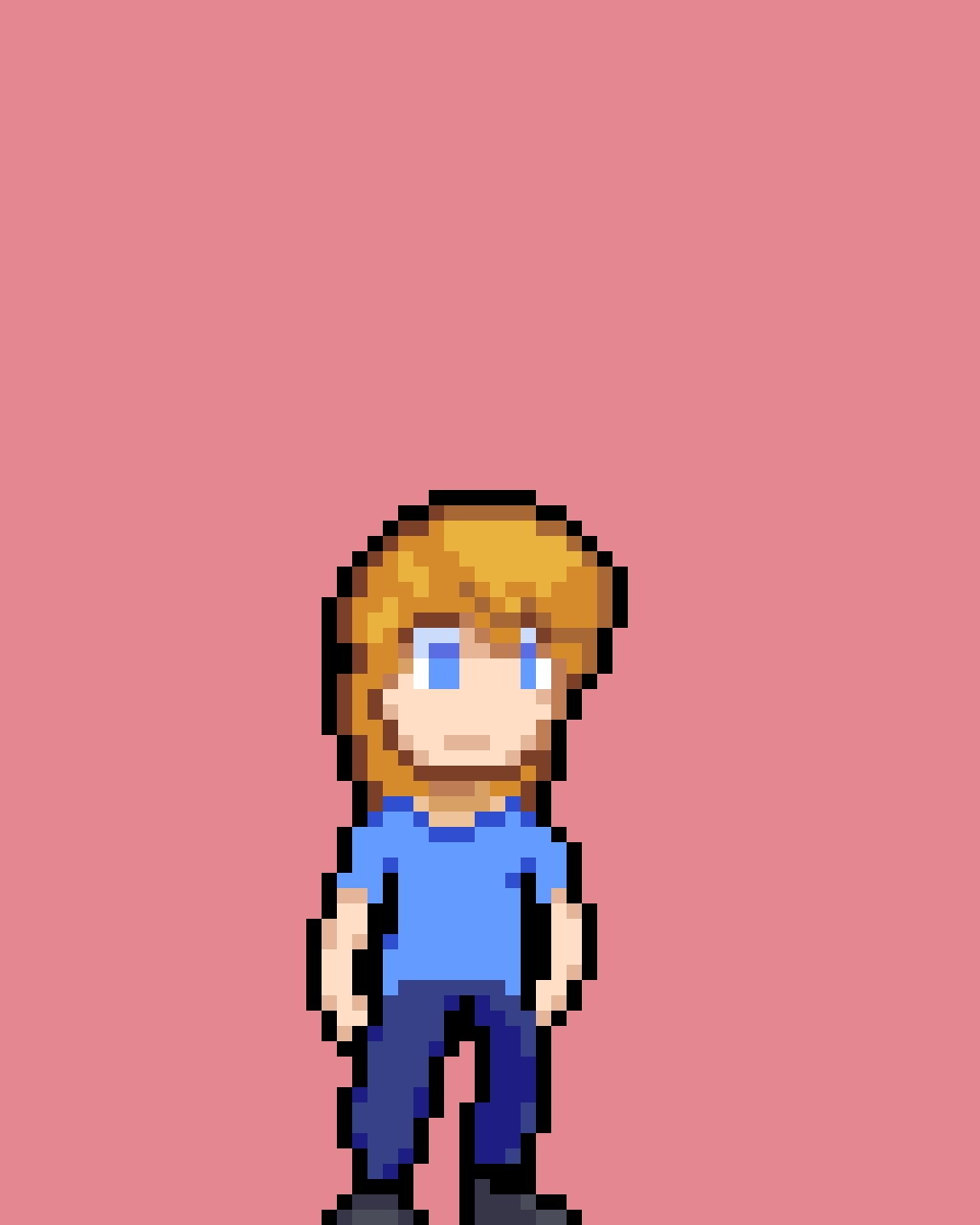 Random girl inflation - pixel art animation by NamelessPickle on DeviantArt