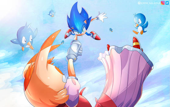 Sonic Advance 2 Final - Sonic saves Vanilla
