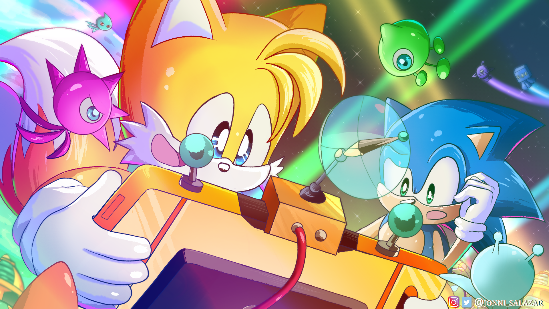 ⌚Sonic & Tails Fan Art⌚