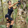 Lara Croft at the River