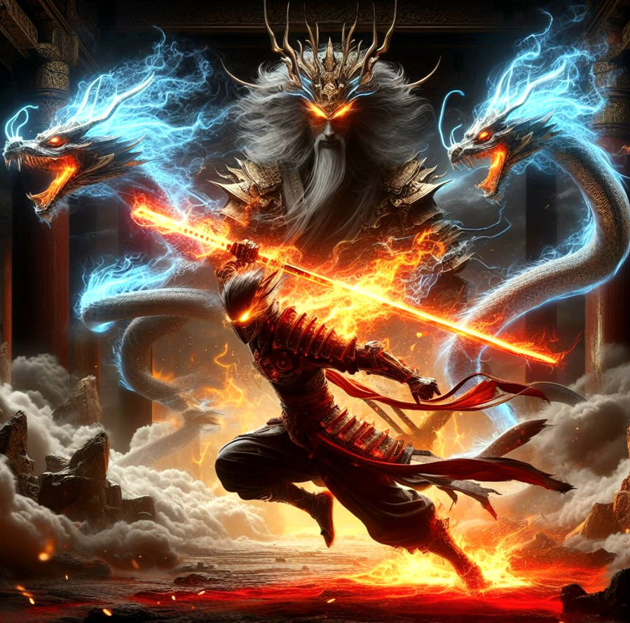 Intrepid Design Forsaken warrior with soul guardian by IntrepidDesigns on DeviantArt