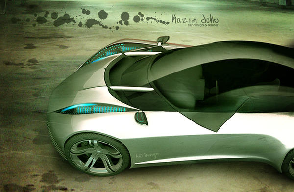 concept desing car xenon