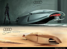 : audi fetish car illistration