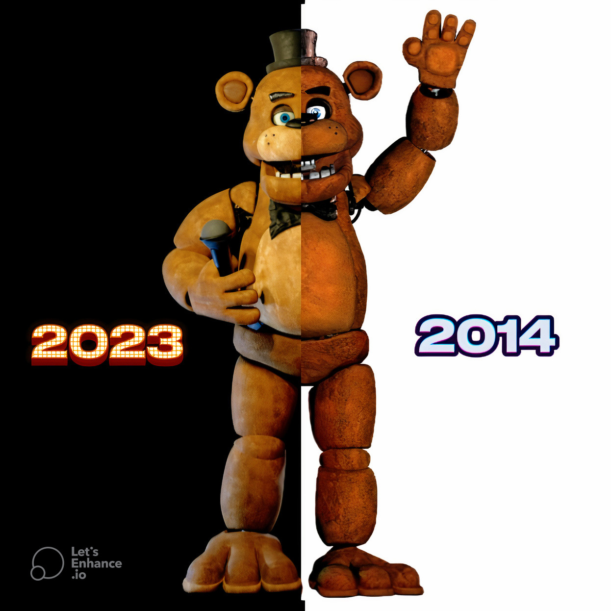 Withered Freddy - TSE Poster Remeke - fivenightsatfreddys