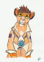 Tracer as a lion