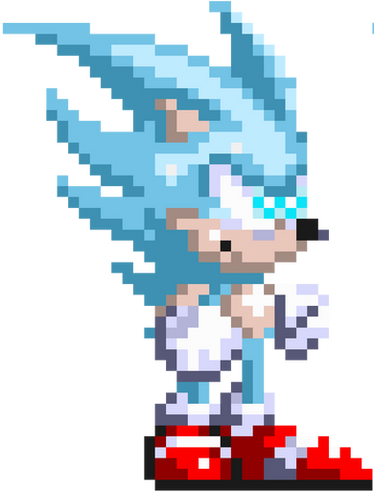 Pixilart - Sonic EXE Super Colors by LeonHuskey1