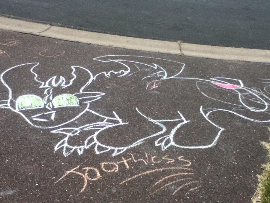 Chalk Toothless 2