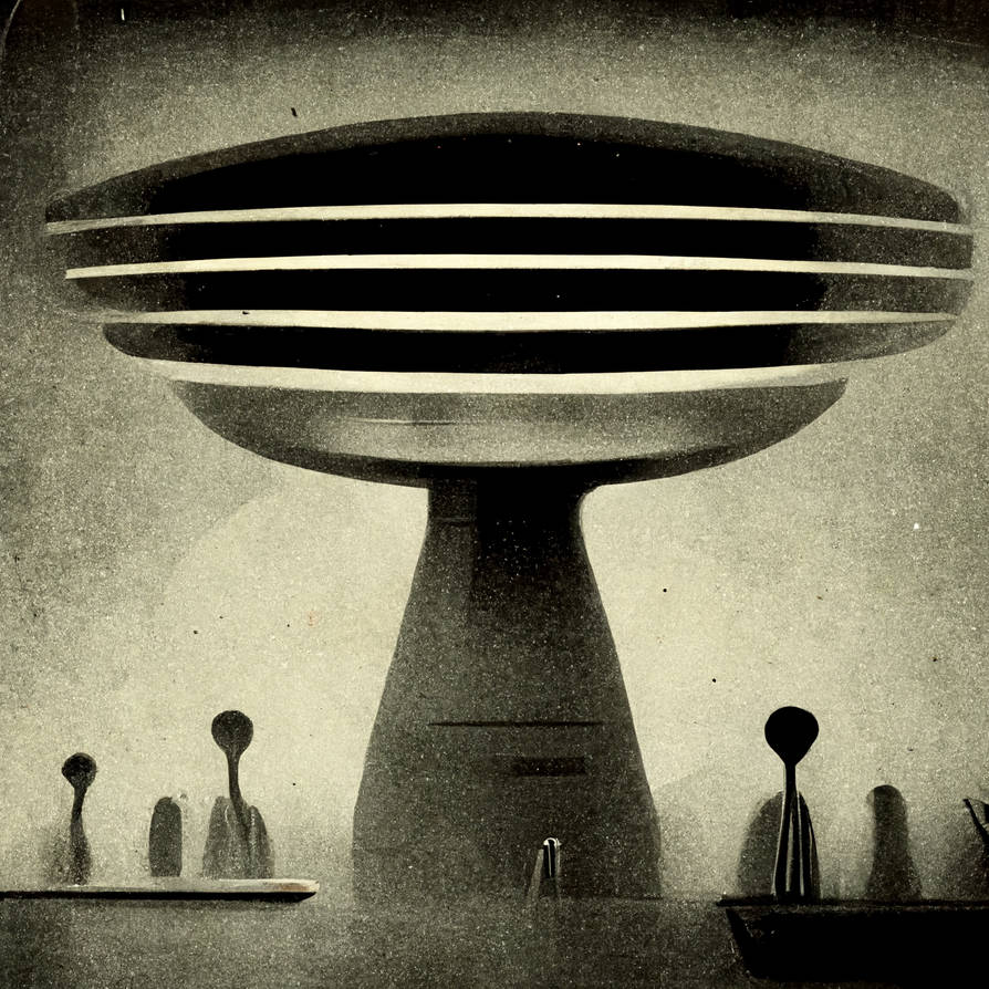Alien Invasion Bauhaus Style 2 by bap-de-la-bap on DeviantArt