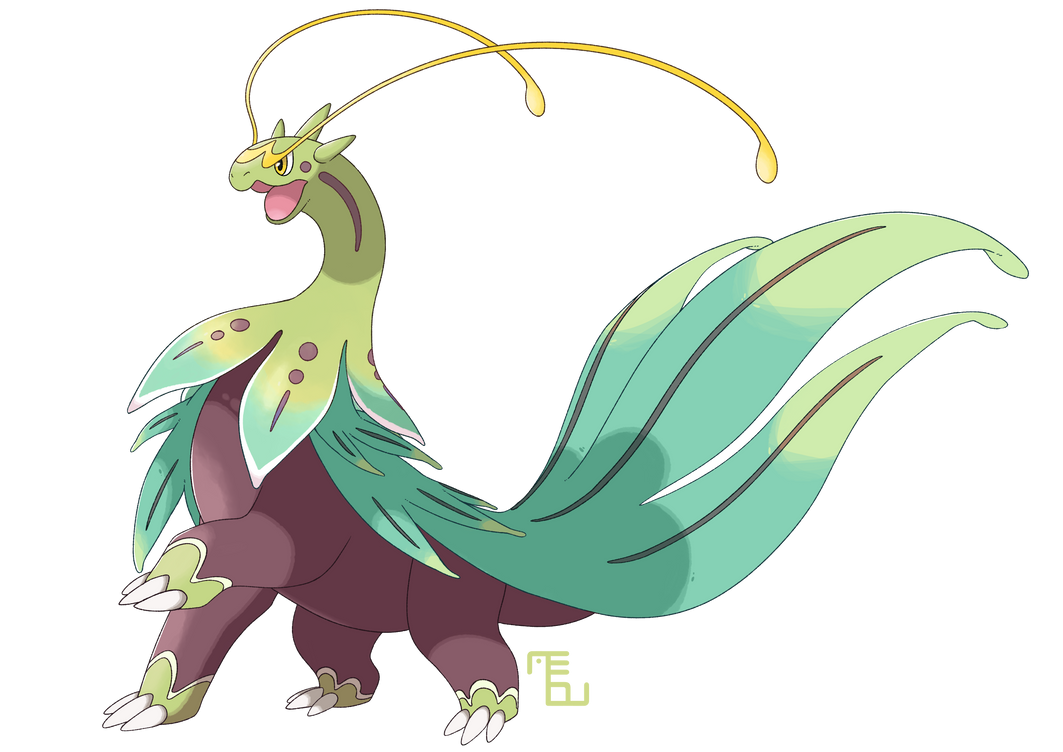 LegendsPokemonAZ Starters - Mega Meganium by Nebunis on DeviantArt
