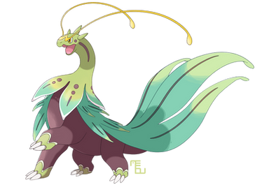 LegendsPokemonAZ Starters - Mega Meganium