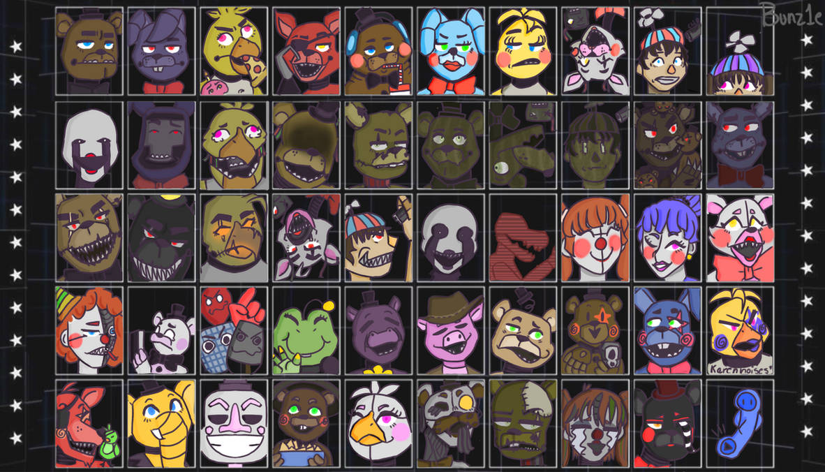 UCN Roster by Bunz1e on DeviantArt