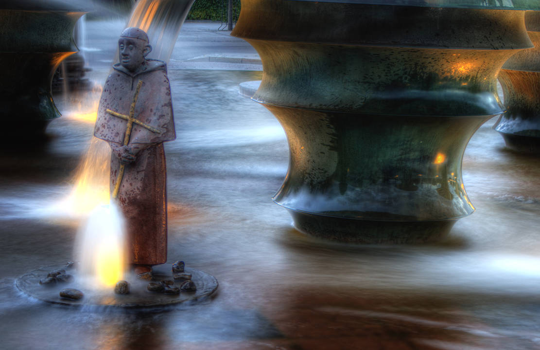 Floating Priest Fountain Priest by HenrikSundholm on DeviantArt