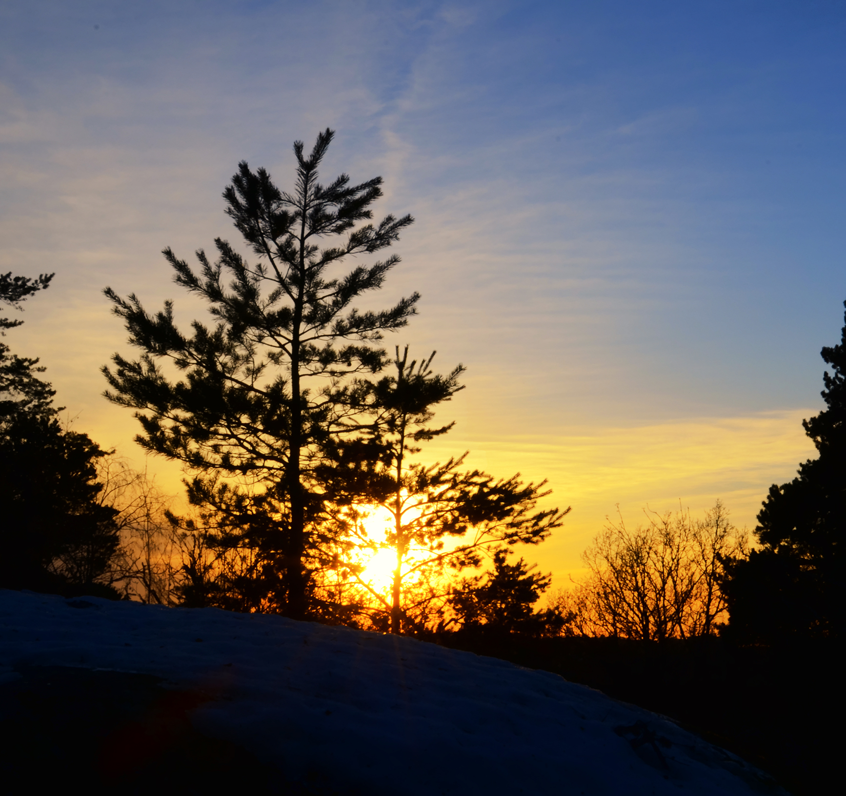 Sunset from Mountain Top