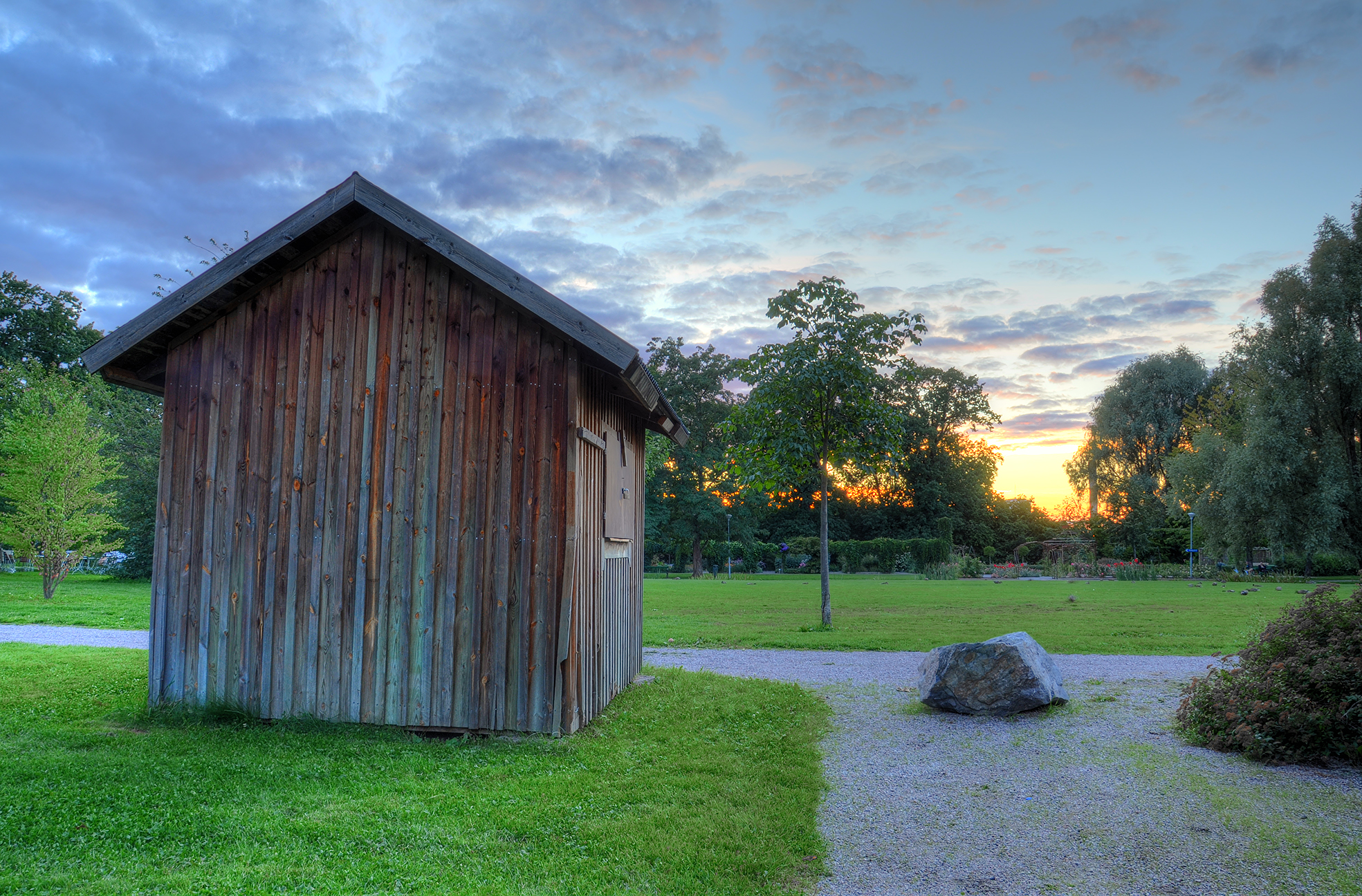 Sunset Shed