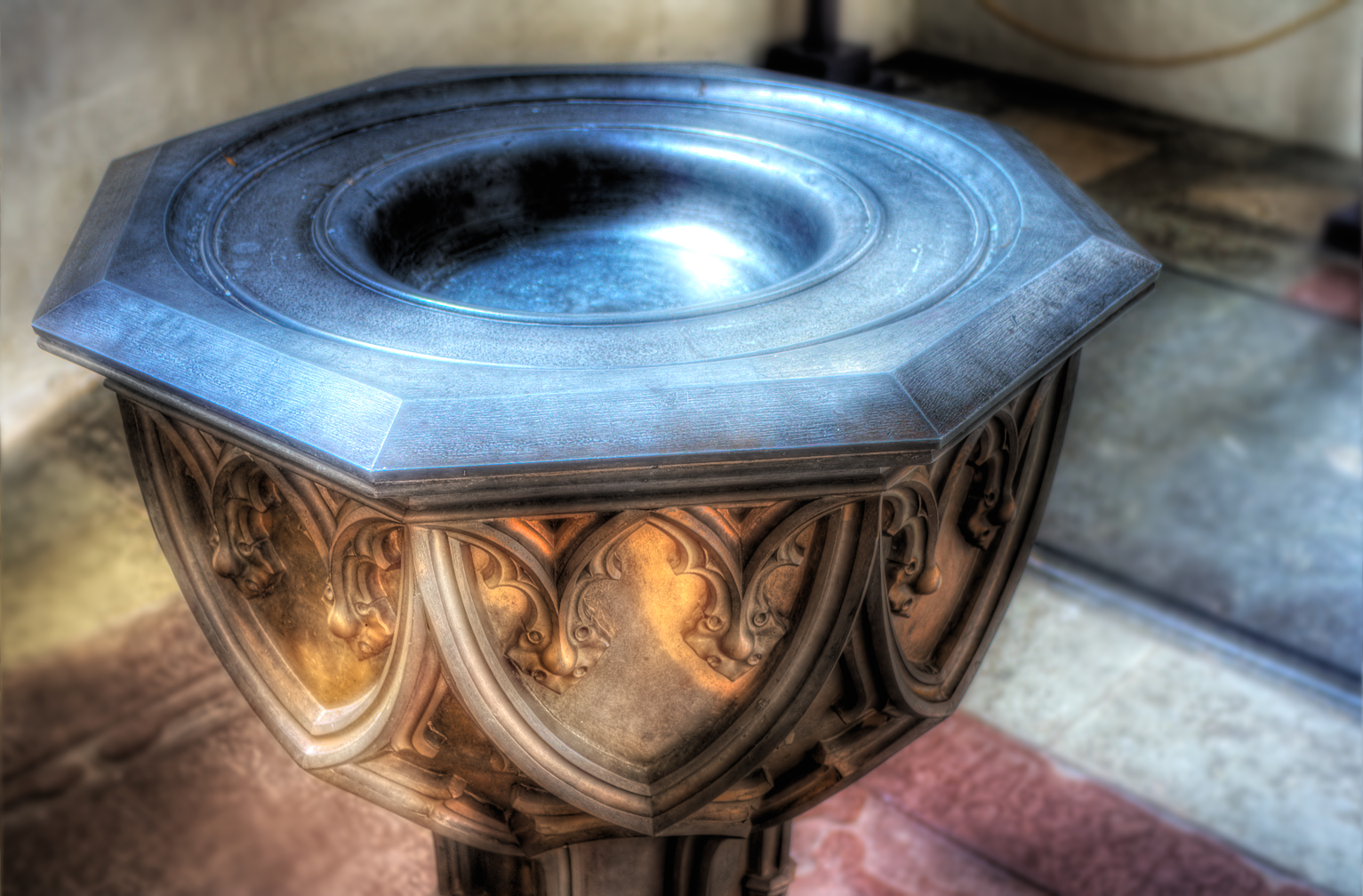 A Baptismal Font