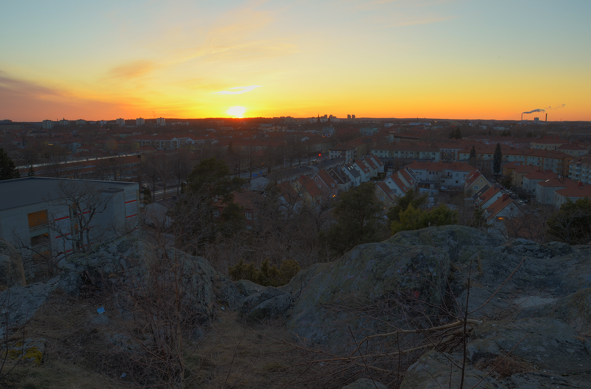 Sunset from Mountain Top IX