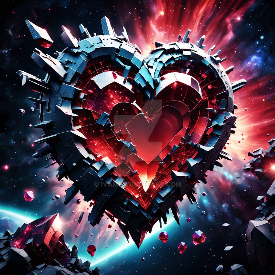 Heart Explosion by ivaM on DeviantArt