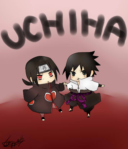 Sasuke and Itachi Chibi by SasuNaruRocks10001 on DeviantArt