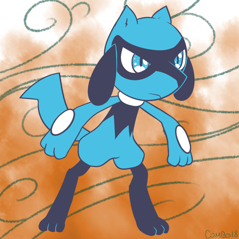 Perler Head Riolu 447 - Riolu by CombotheBeehen on DeviantArt