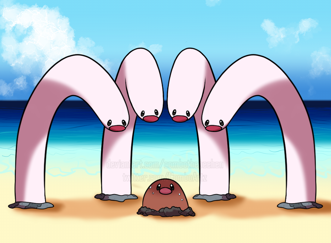Wiglett Diglett by CombotheBeehen on DeviantArt