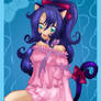 Cat girl coloured