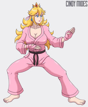 Karate Fighter Peach