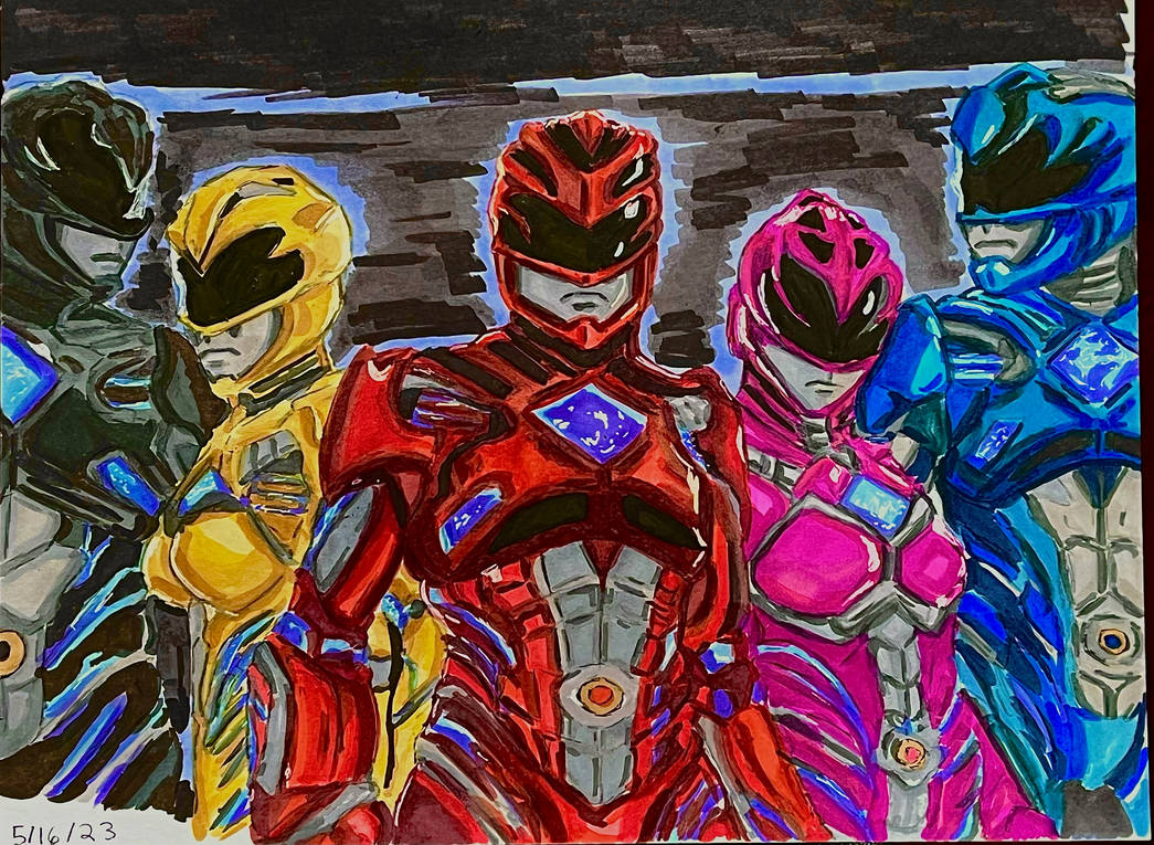 Power Rangers 2017 by glantern825 on DeviantArt