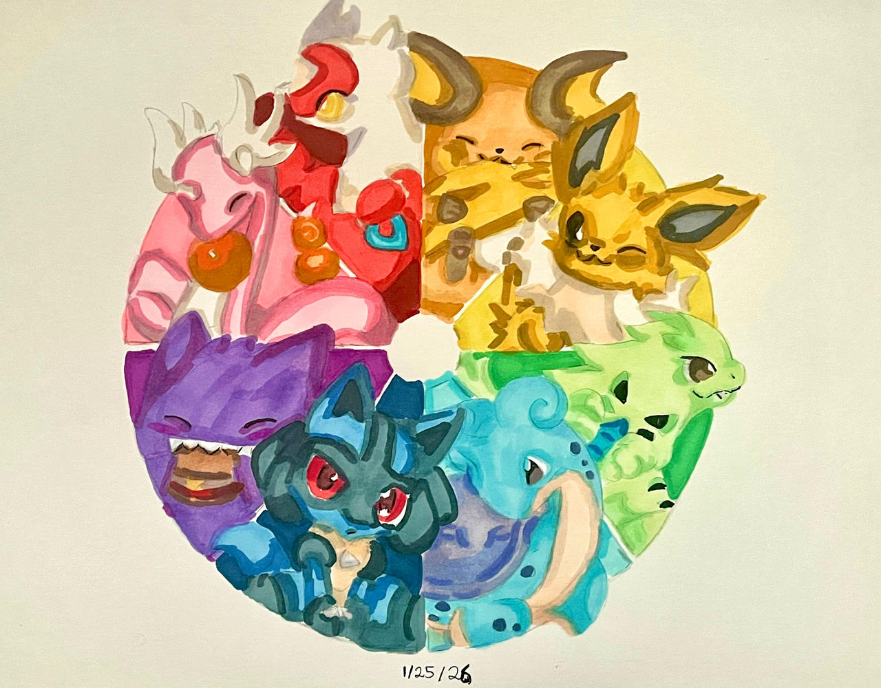 Poekmon color wheel by glantern825 on DeviantArt