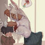 Miruko asking her friend to go to lunch