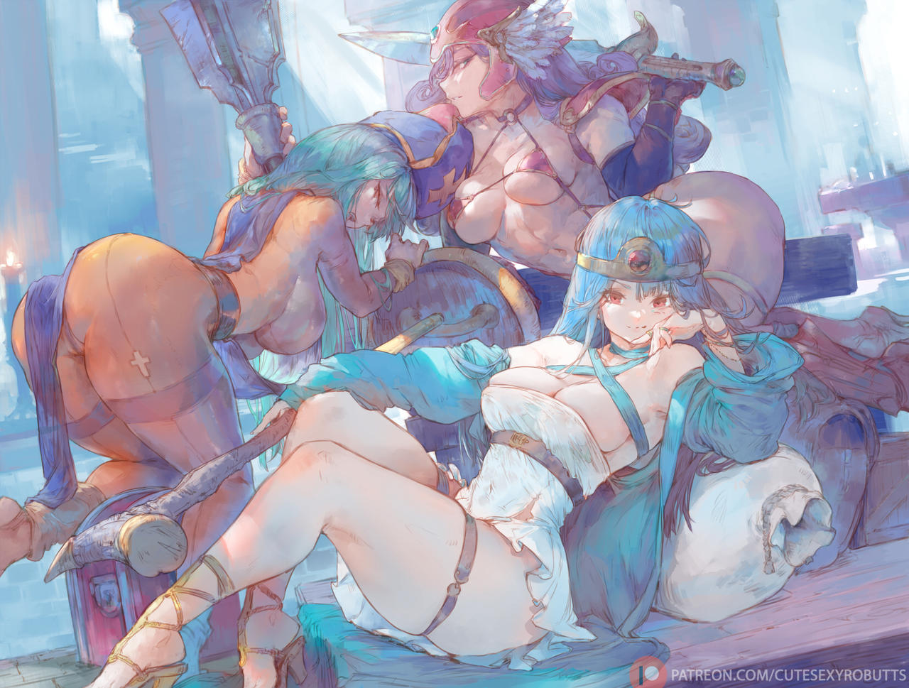 Dragon Quest 3 Girls