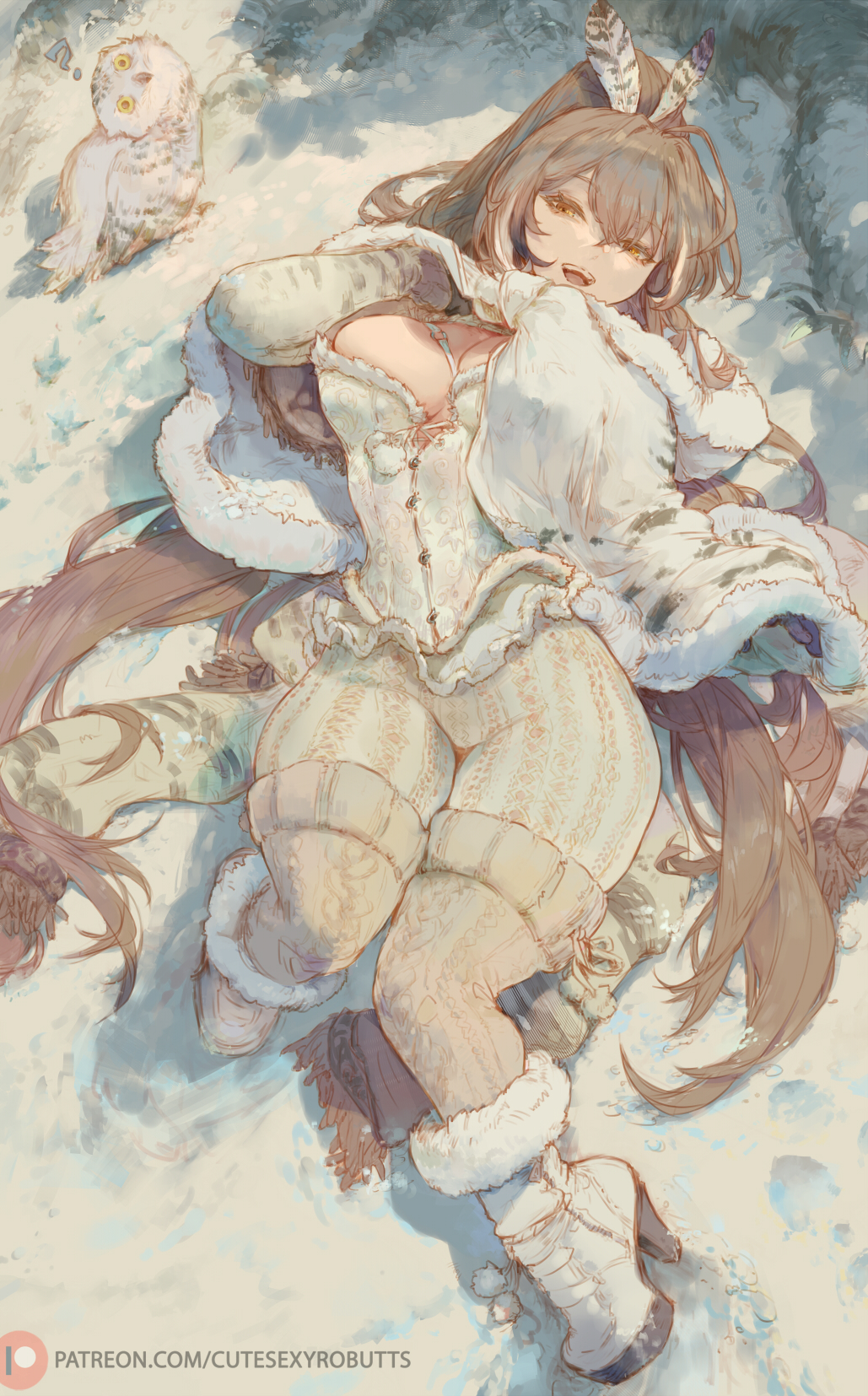Mumei Snowy Owl (hololive)
