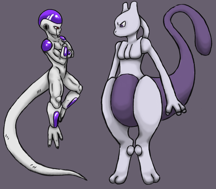 Frieza and Mewtwo