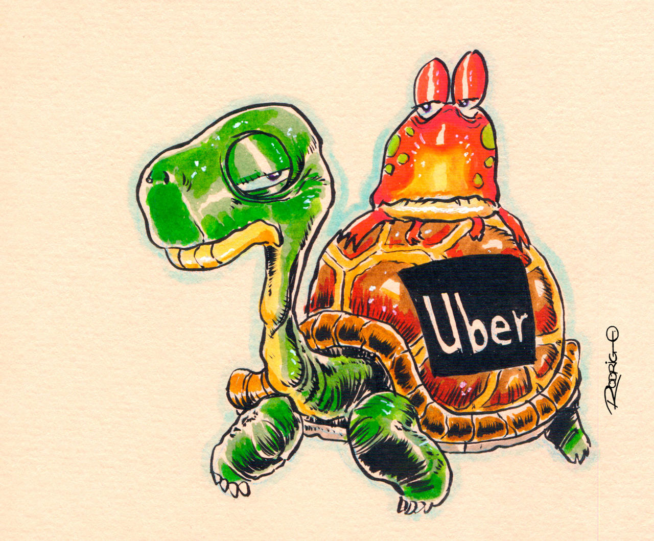 Uber by RodrigoDiazAravena on DeviantArt