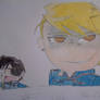 Chibi Roy and Riza