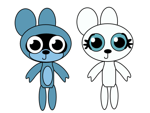 Pango and Bunny by ATRises on DeviantArt