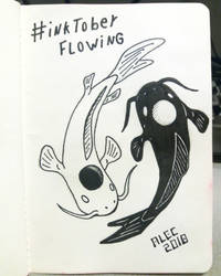 Inktober - Flowing