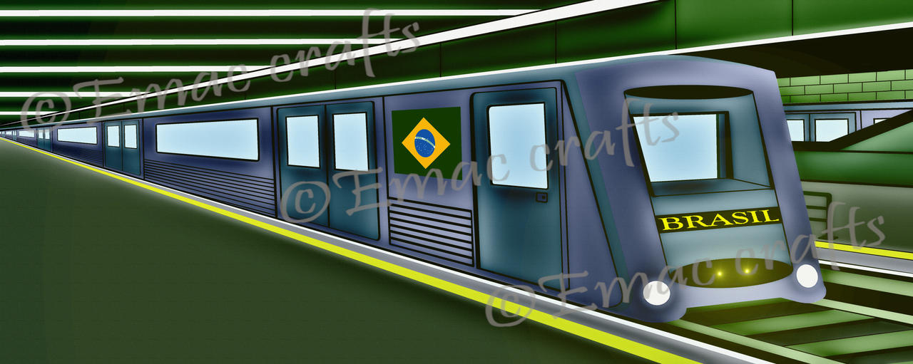 Custom 2D subway artwork by Emaccrafts on DeviantArt