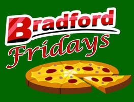 Bradford Fridays - Pizza Day Logo Banner