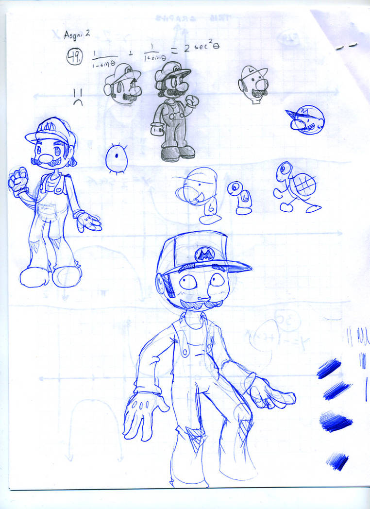 Mario Collaboration by PencilGoblin on DeviantArt