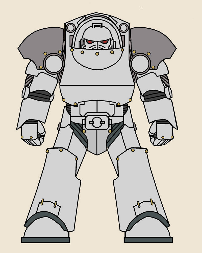 40k Terminator Armor template by ComradeCamel on DeviantArt