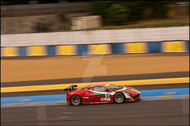 AF Corse Ferrari 458 - Le Mans 2012