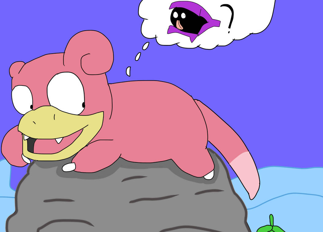 Slowpoke Isnide Shell Slowpoke fishing by Doodlebobthedrawing on DeviantArt