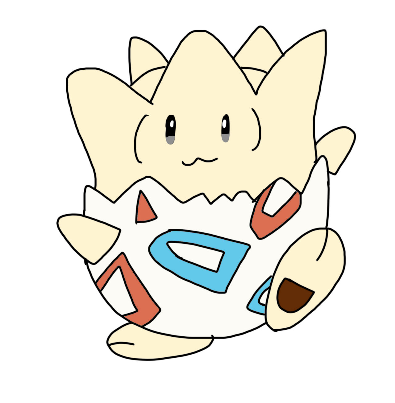 Togepi by Doodlebobthedrawing on DeviantArt