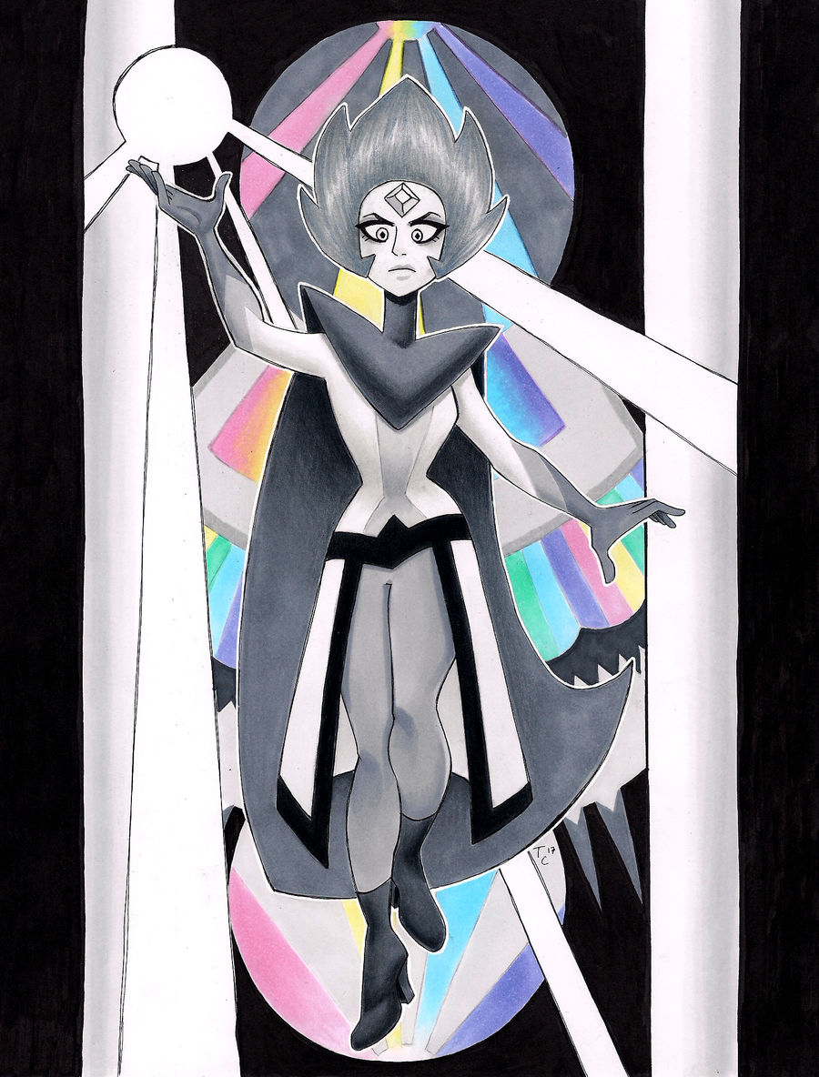 fan design - White Diamond